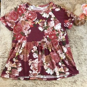 Babydoll Floral Chic Soul Tunic